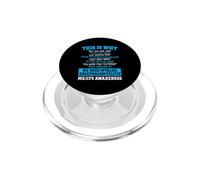 ME CFS Myalgic Encephalomyelitis Warrior PopSockets PopGrip for MagSafe