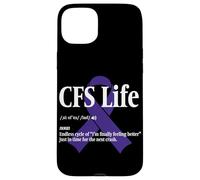 ME CFS Warrior CFS Life Case for iPhone 15 Plus