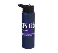ME CFS Warrior CFS Life Stainless Steel Insulated Water Bottle