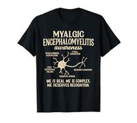 ME CFS Warrior Chronic Myalgic Encephalomyelitis Awareness T-Shirt