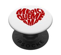 Me Dice Que Me Ama Red Heart PopSockets Adhesive PopGrip