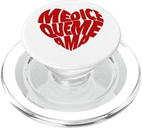 Me Dice Que Me Ama Red Heart PopSockets PopGrip for MagSafe
