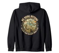 Me doing nothing because I have too many things to do sloth Zip Hoodie