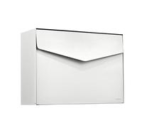 ME-FA 111020M MEFA Letter Box with Security Lock Letter Design 312 x 430 x 178 mm White