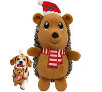 ME GUSTA PET Plush Dog Toy with Squeaker Hedgehog - Soft Squeaky Dog Toy for Puppies, Small and Medium Dogs - Interactive Chew Toy, Stuffed Dog Toy, Machine Washable, Indoor & Outdoor Play