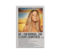 Me. I Am Mariah... The Elusive Chantuese by Mariah Carey Posters Aesthetic Wall Art Decorative Poster Decor Vintage Canvas Painting for Living Room Bed Room 24x36inch(60x90cm) Unframe-style