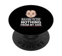 Me In A Video Conference Waiting To Say Nothing From My Side PopSockets Adhesive PopGrip