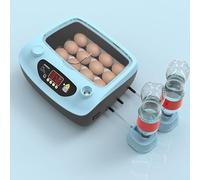 ME JO Automatic Egg Incubator for 12 Eggs - Egg Candling Torch Function with LED Display & Humidity Control | 80W Power | Ideal Egg Incubators for Hatching Eggs for Chicken, Duck, Quail