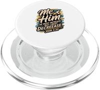 Me less than Him, He Must Increase I Must Decrease John 3:30 PopSockets PopGrip for MagSafe