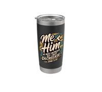 Me Less Than Him, He Must Increase I Must Decrease John 3:30 Stainless Steel Insulated Tumbler