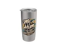 Me Less Than Him, He Must Increase I Must Decrease John 3:30 Stainless Steel Insulated Tumbler