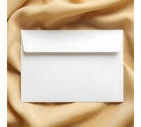 Me Loovely 120gsm C5 Size 162mm x 229mm Self Seal Envelopes for Stationery Posting Mailing Home Office & E-Commerce (White, C5 Size, Pack of 10)
