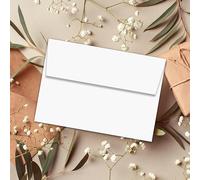 Me Loovely 120gsm C6 Size 114mm x 162mm White Self Seal Envelopes for Stationery Posting Mailing Home Office & E-Commerce (C6, White, Pack of 10)