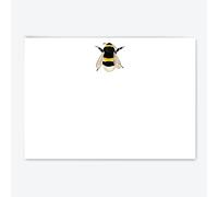 Me Loovely Bumble Bee Flat Notecard and Envelopes Set A6 Size Greeting Card Writing Stationery Notecards Set for Home & Office| Christmas Gifts Multipack of 20 (Refill)