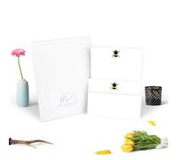 Me Loovely Bumble Bee Letter Writing Paper and Envelopes A5 Size Letters Papers Stationery Supplies for School Home & Office | Christmas Gifts (Pack of 10 Letters and Envelopes with Gift Envelope)