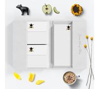 Me Loovely Bumble Bee Letter Writing Paper and Envelopes Set A5 Size Stationery Supplies for Writing & Gift | Christmas Gifts (Multipack of 20, with White Folder)