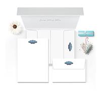 Me Loovely Butterfly Letter Writing Paper and Envelopes Set Stationery A5 Size Papers Writing Supplies for School Home & Office | Christmas Gifts (Pack of 40)