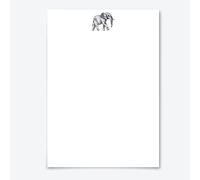Me Loovely Elephant Letter Writing Paper and Envelopes Set A5 Size Animal Writing Papers Stationery Supplies for Invitation Love Letter (Refill - Pack of 20)