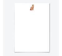 Me Loovely Ginger Cat Letter Writing Paper and Envelopes Set A5 Size Animal Stationery Papers Supplies for Greeting Wedding Invitation | Christmas Gifts (Refill - Pack of 20)