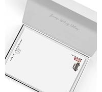 Me Loovely London Collection Personalised Letter Writing Paper and Envelopes Set Writing Letterhead Stationery Supplies | Christmas Gifts (A5 Size, Pack of 20)