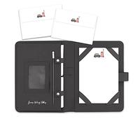 Me Loovely London Icon Letter Writing Paper and Envelopes Set A5 Size Papers Stationery Writing Supplies for School Home & Office | Christmas Gifts (20 Letters & 20 Envelopes with Black Organiser)