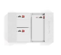 Me Loovely London Travel Letter Writing Paper and Envelopes Set A5 Size Writing Papers Stationery Supplies for Invitation Love Letter & Gift (20 Letters & 20 Envelopes with Folder)