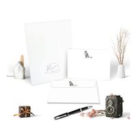 Me Loovely Tabby Cat Flat Notecards Animal Greeting Cards with Envelopes A6 Size Notecards Correspondence Card Writing Stationery Supplies (Set of 10 Cards and Envelopes with Gift Envelope)