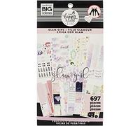 ME & MY BIG IDEAS Happy Planner STCKRS, Glam Girl, 697/Pkg, One Size