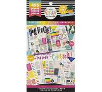 ME & MY BIG IDEAS Happy Planner STCKRS HPY Quotes, Multi, One Size