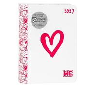 ME MY EVOLUTION 2027 16 Month Daily Diary for Boys and Girls, with Soft Cover and Embossed Graphics, 512 Pages, Ideal for Middle School, High School and University, 12 x 16.5 cm