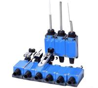 ME Series Limit Switch with Rotary Lever Arm and Roller Actuator, 1NO+1NC Double Circuit, 250V/5A, IP67 Dustproof Waterproof Oil-Resistant, Die-Cast Aluminum