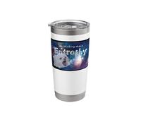 Me Thinking About Entrophy Stainless Steel Insulated Tumbler