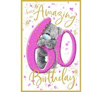 Me to You 60th Birthday Card Tatty Teddy Photo Finish Design - Official Collection