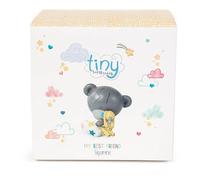 Me to You AGE92010 Tiny Tatty Teddy My Best Friend Figurine,Blue,grey,12.5cm