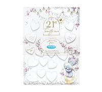 Me To You Bear 21st Personalisable Message Plaque