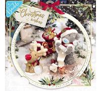 Me To You Bear 3D Holographic Christmas Wishes Christmas Card