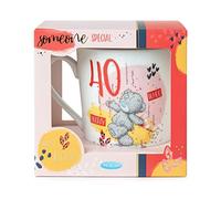 Me To You Bear 40th Birthday Boxed Mug Ceramic, White