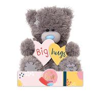 Me To You Bear 7" Big Hugs Hearts, Grey and Blue