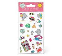 Me to You AGSF7001 Me to You My Dinky Bear Seaside Sticker Pack-3 Sheets, Nylon/A