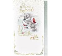 Me To You Bear Amazing Boyfriend Handmade Christmas Card