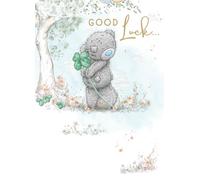 Me to You Bear Bear with Clover Good Luck Card