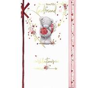 Me To You Bear Beautiful Girlfriend Handmade Valentine's Day Card
