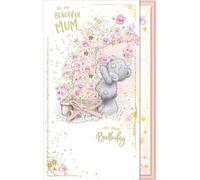 Me To You Bear Beautiful Mum Birthday Card,White,11 x 7 inch