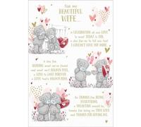 Me To You Bear Beautiful Wife Verse Valentine's Day Card