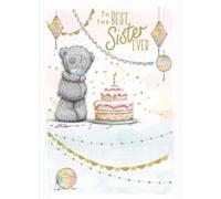 Me To You Bear Best Sister Birthday Card
