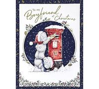 Me To You Bear Boyfriend at Christmas Boxed Christmas Card