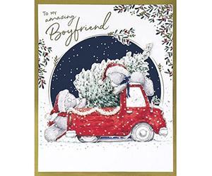 Me To You Bear Boyfriend Boxed Christmas Card