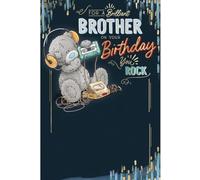 Me To You Bear Brilliant Brother Birthday Card