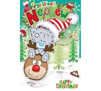 Me To You Bear Brilliant Nephew My Dinky Bear Christmas Card