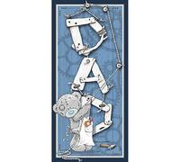 Me To You Bear DAD Letters Fathers Day Card